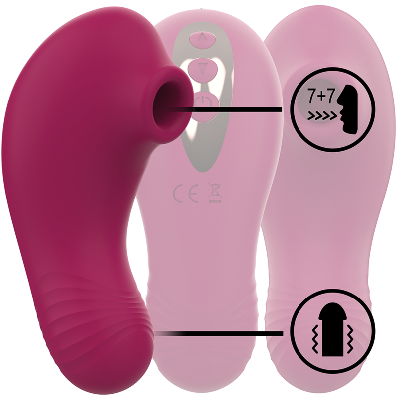 succionador vibrante con multivelocidad