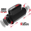 masturbador turbo con empuje y rotacion