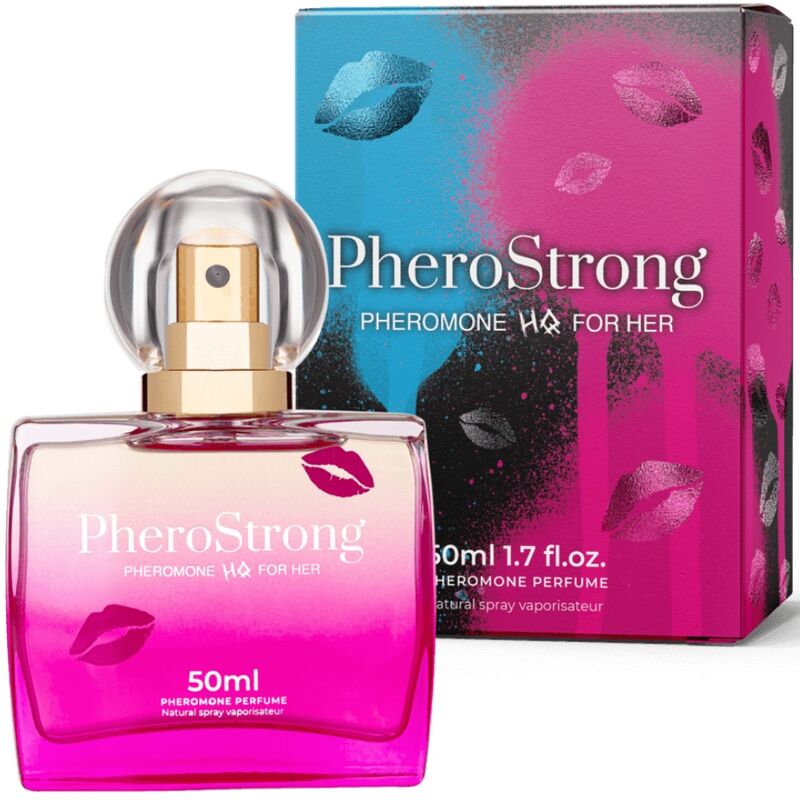 PERFUME CON FEROMONAS HQ PARA ELLA 50 ML  cantidad: 3