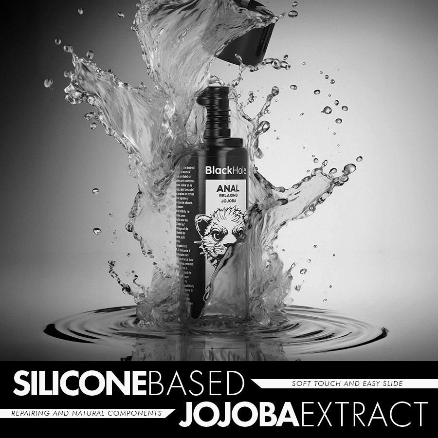 BLACK HOLE - ANAL RELAXING CON JOJOBA BASE SILICONA 30 ML