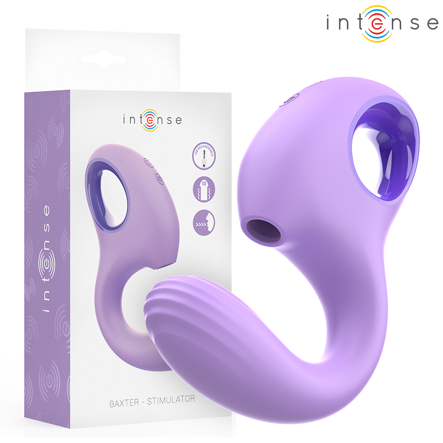 succionador y vibrador de silicona  BAXTER
