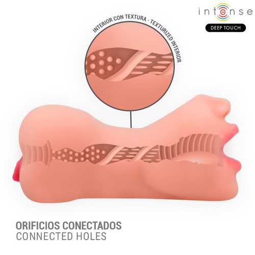 masturbador de silicona realista -sensacion natural