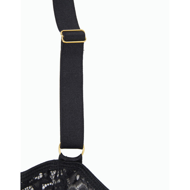 Corset sexy negro